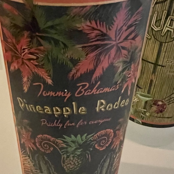 Tommy Bahama Frosted Highball Glasses